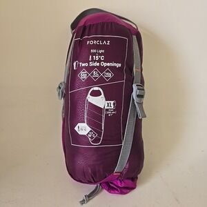 Forclaz 500 Light Sleeping Bag - Trek 500 15" Purple XL